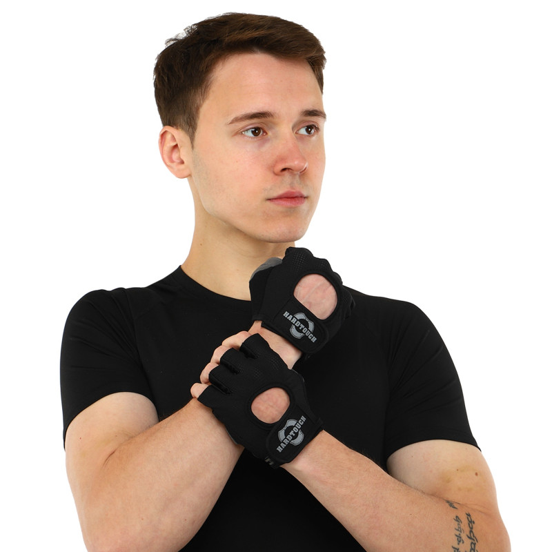 Рукавиці для фітнесу та тренувань HARD TOUCH BC-4462 S-XL кольори в асортименті