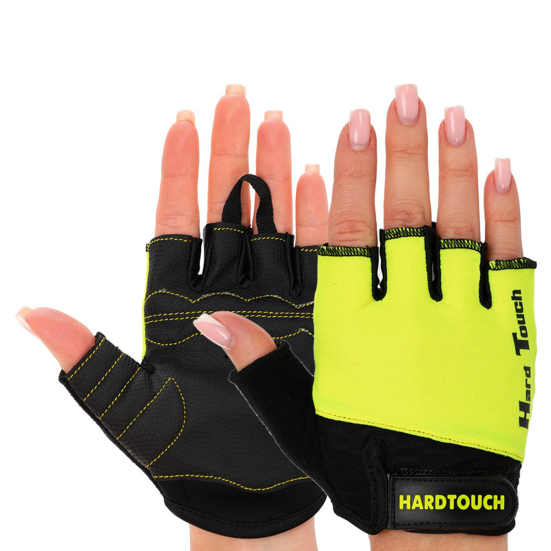 Рукавиці для фітнесу та тренувань HARD TOUCH BC-4666 XS-XL кольори в асортименті