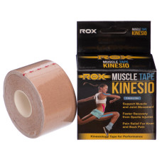 Кінезіо тейп для обличчя та тіла Kinesio tape ROX BC-5503-3_8 розмір 5м кольори в асортименті