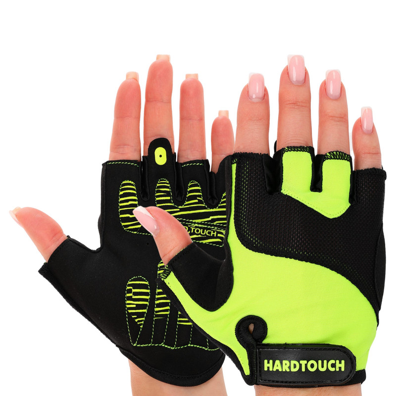 Рукавиці для фітнесу та тренувань HARD TOUCH BC-8082 S-XL кольори в асортименті