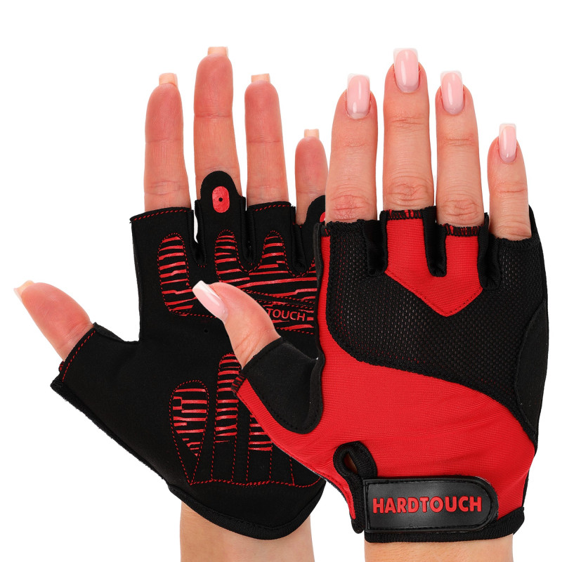 Рукавиці для фітнесу та тренувань HARD TOUCH BC-8082 S-XL кольори в асортименті