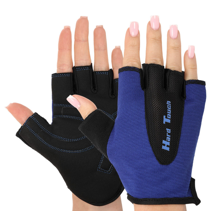 Рукавиці для фітнесу та тренувань HARD TOUCH BC-8092 S-XL кольори в асортименті