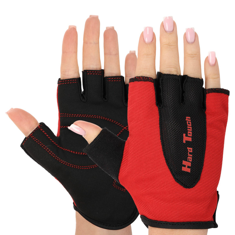Рукавиці для фітнесу та тренувань HARD TOUCH BC-8092 S-XL кольори в асортименті