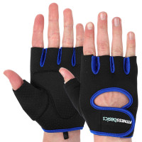 Рукавиці для фітнесу та тренувань FITNESS BASICS BC-893 S-XL кольори в асортименті