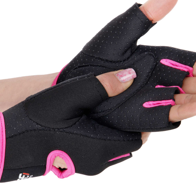 Рукавиці для фітнесу та тренувань FITNESS BASICS BC-893 S-XL кольори в асортименті
