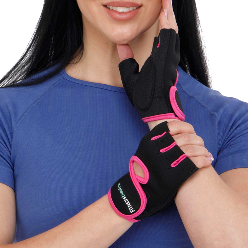 Рукавиці для фітнесу та тренувань FITNESS BASICS BC-893 S-XL кольори в асортименті