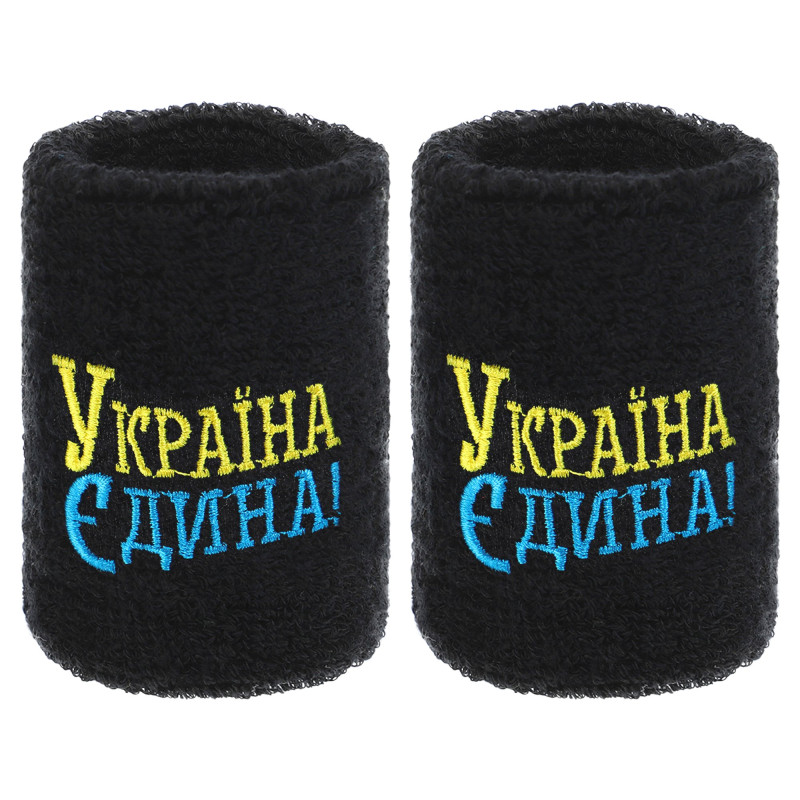 Напульсник спортивний махровий вбираючий вологу УКРАЇНА Єдина BC-9279 1шт кольори в асортименті