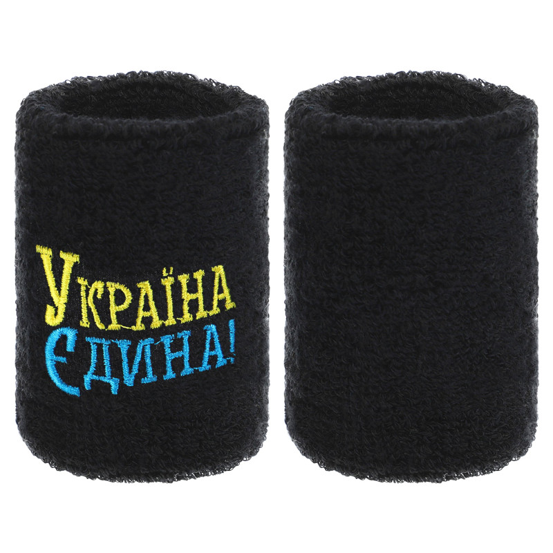 Напульсник спортивний махровий вбираючий вологу УКРАЇНА Єдина BC-9279 1шт кольори в асортименті
