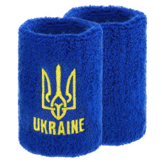 Напульсник спортивний махровий вбираючий вологу UKRAINE BC-9282 1шт кольори в асортименті