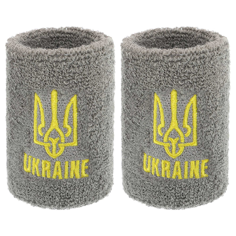 Напульсник спортивний махровий вбираючий вологу UKRAINE BC-9282 1шт кольори в асортименті