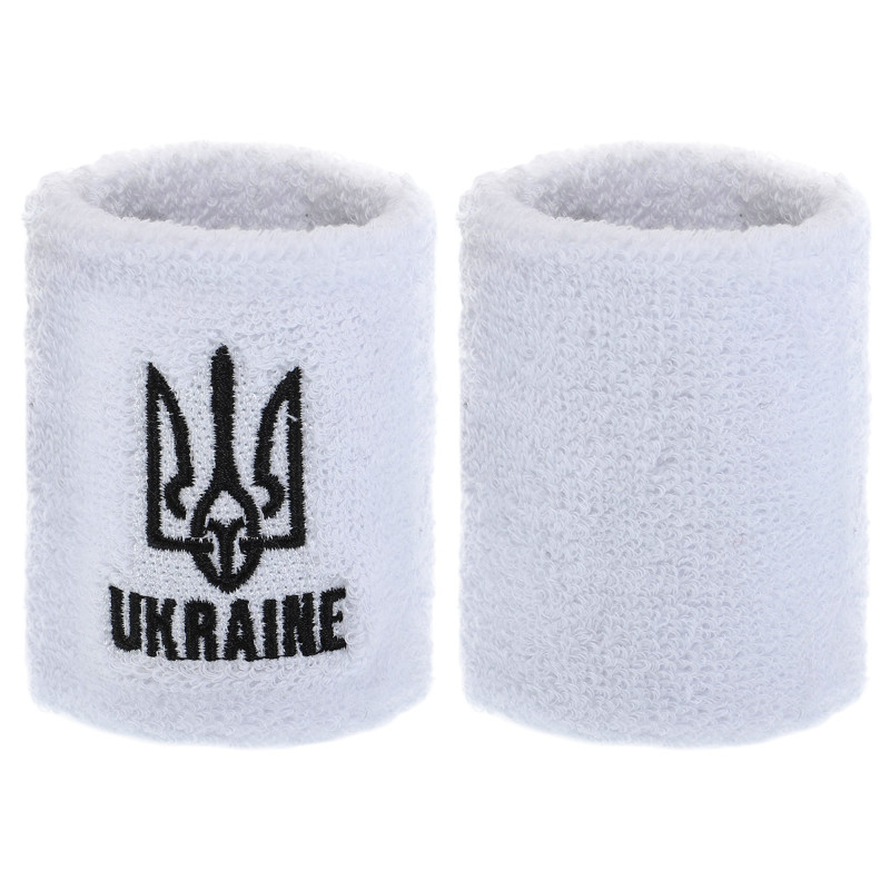Напульсник спортивний махровий вбираючий вологу UKRAINE BC-9282 1шт кольори в асортименті