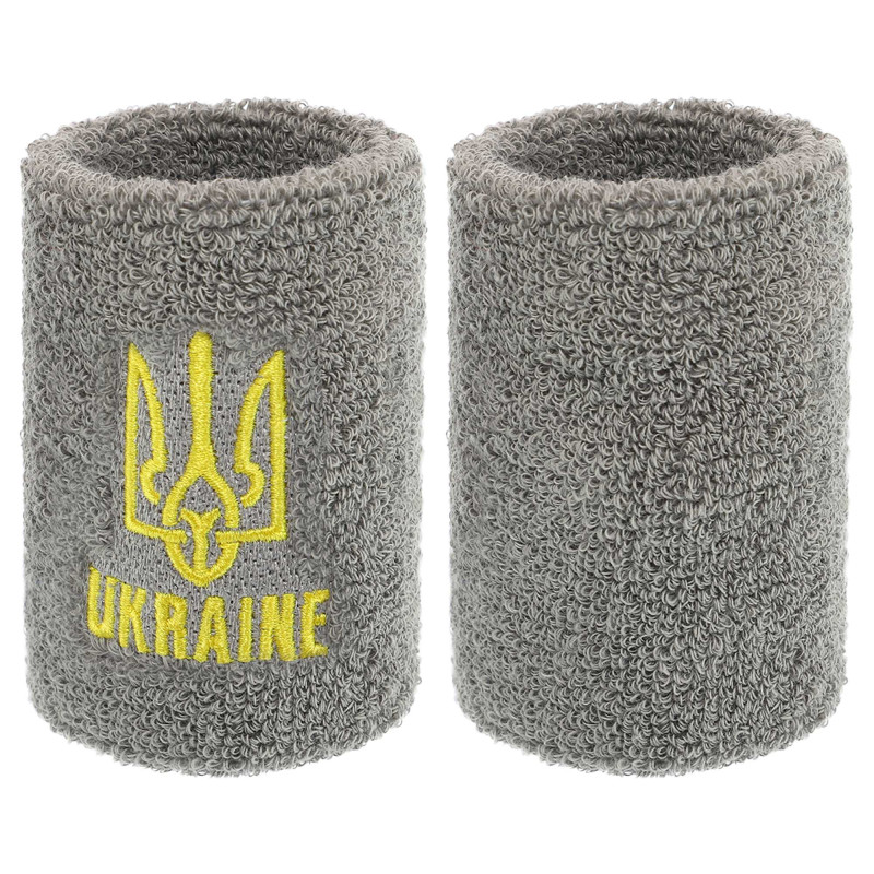 Напульсник спортивний махровий вбираючий вологу UKRAINE BC-9282 1шт кольори в асортименті