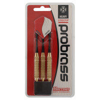 Дротики для гри в дартс циліндричні Harrows PROBRASS HEAVY BC106 24гр 3шт