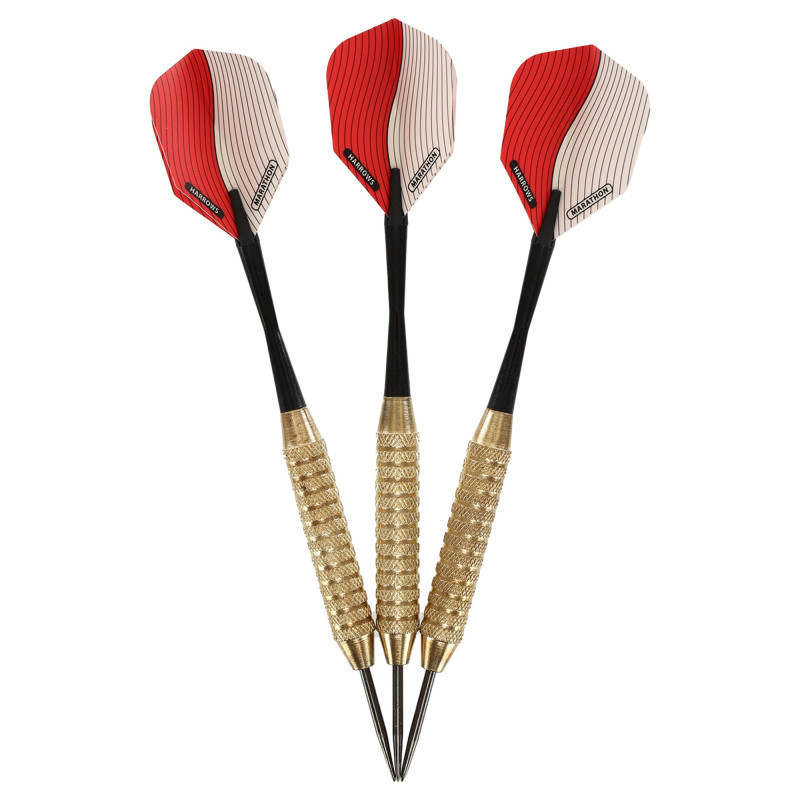 Дротики для гри в дартс циліндричні Harrows PROBRASS HEAVY BC106 24гр 3шт
