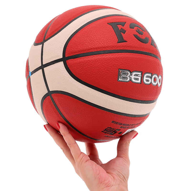 М'яч баскетбольний FOX BG600 №6 PU коричневий