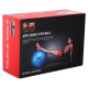 Фітбол м'яч для фітнесу глянцевий BODY SCULPTURE BJBB-001TBL-26N ø65см синій