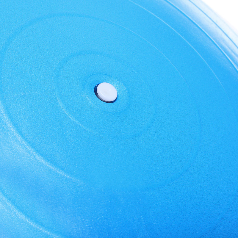 Фітбол м'яч для фітнесу глянцевий BODY SCULPTURE BJBB-001TBL-30N ø75см синій