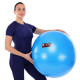 Фітбол м'яч для фітнесу глянцевий BODY SCULPTURE BJBB-001TBL-30N ø75см синій