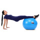 Фітбол м'яч для фітнесу глянцевий BODY SCULPTURE BJBB-001TBL-30N ø75см синій