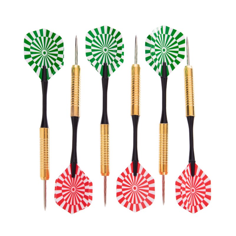 Дартс із Сизалю Sisal 6 дротиків і мішень Baili Bristele BL-1818B 18