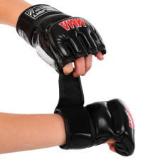Рукавиці для змішаних єдиноборств MMA Zelart BO-0397 XS-2XL кольори в асортименті