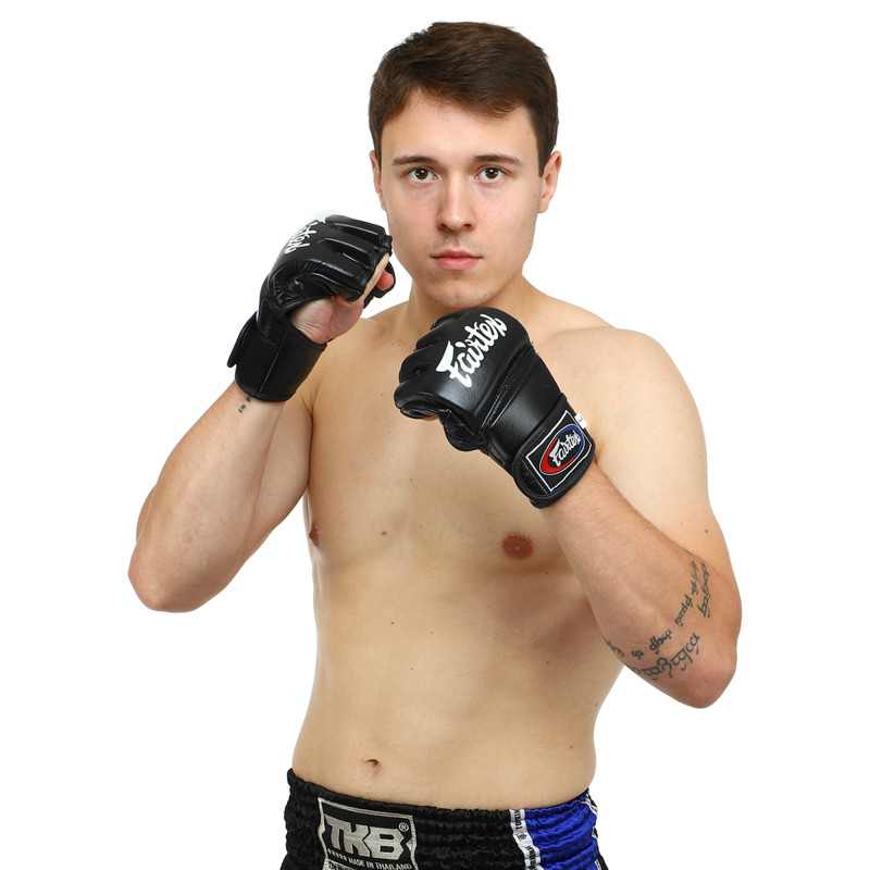 Рукавиці для змішаних єдиноборств MMA FARTEX BO-0582 S-XL кольори в асортименті