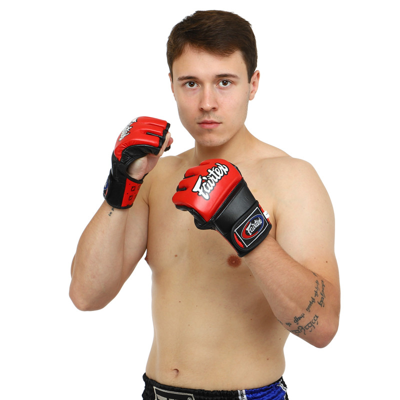 Рукавиці для змішаних єдиноборств MMA FARTEX BO-0582 S-XL кольори в асортименті