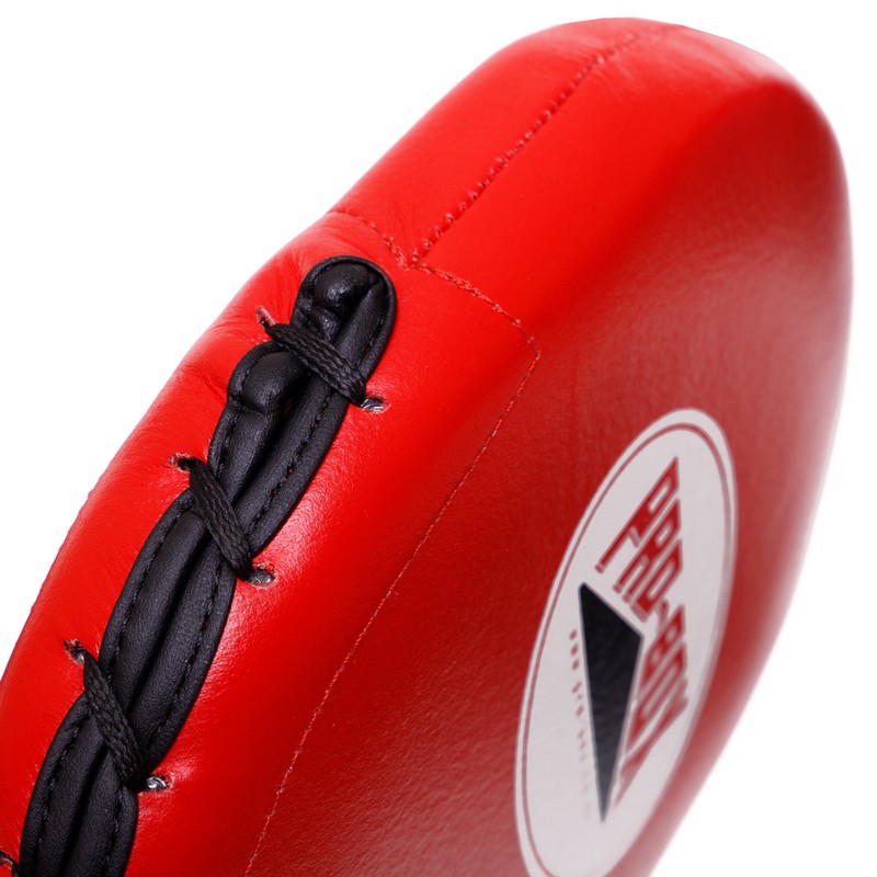 Ракетка для тхеквондо одинарна шкіряна PRO-BOX BO-0590 кольори в асортименті