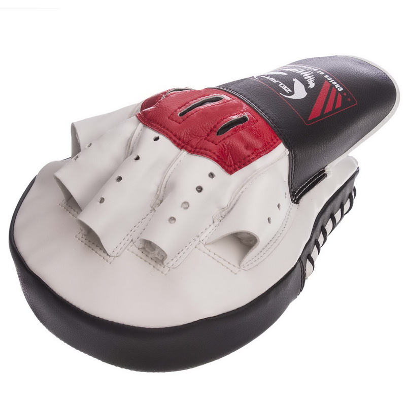 Лапа боксерська вигнута тренувальна PU ZELART BO-1325 25x19x4см 2штуки кольори в асортименті