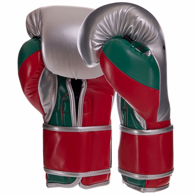 Боксерські рукавиці Zelart BO-2887 10-12 унцій кольори в асортименті