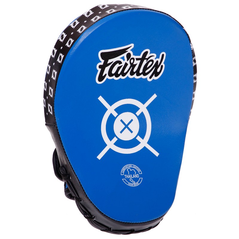 Лапа боксерська вигнута тренувальна шкіра FARTEX BO-3362 25x19x9см 2штуки кольори в асортименті