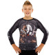 Рашгард лонгслів дитячий SP-Sport MONKEY JIU-JITSU 9534B BO-3624 розмір S-XL чорний