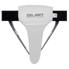 Захист паху жіночий для єдиноборств Zelart BO-4008 XS-L білий