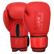 Боксерські рукавиці шкіряні HARD TOUCH BO-4230 10-14унцій кольори в асортименті