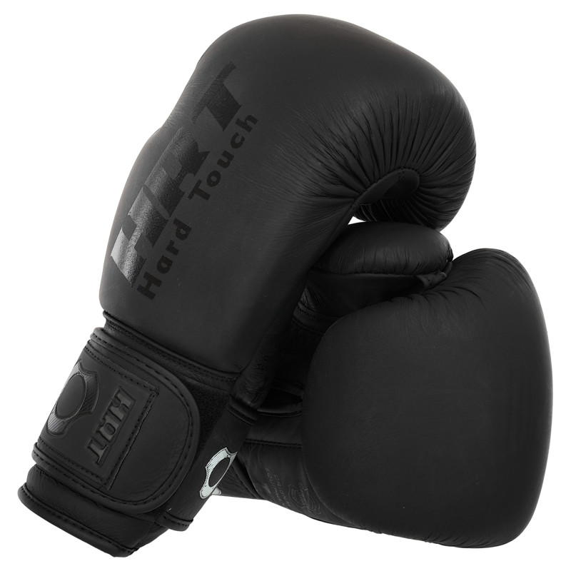 Боксерські рукавиці шкіряні HARD TOUCH BO-4230 10-14унцій кольори в асортименті