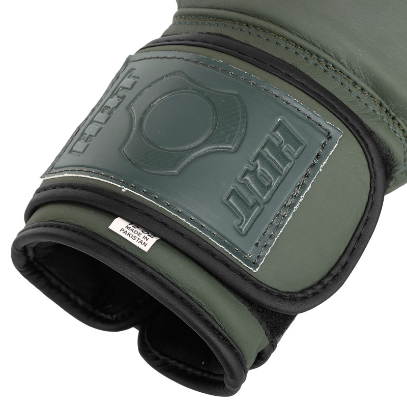 Боксерські рукавиці шкіряні HARD TOUCH BO-4230 10-14унцій кольори в асортименті