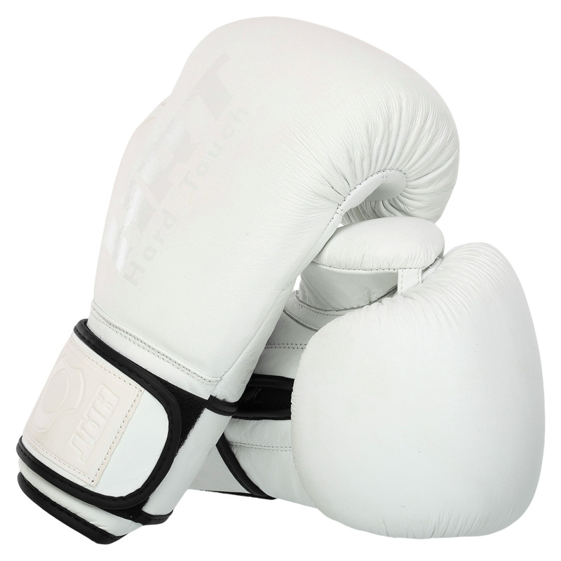 Боксерські рукавиці шкіряні HARD TOUCH BO-4230 10-14унцій кольори в асортименті