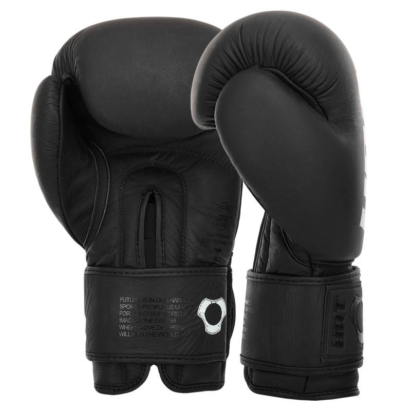 Боксерські рукавиці шкіряні HARD TOUCH BO-4230 10-14унцій кольори в асортименті