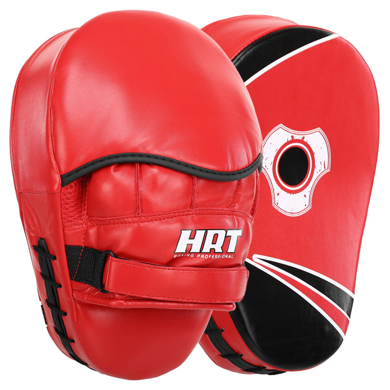 Лапа боксерська вигнута тренувальна PU HARD TOUCH BO-4251 19x5x25см 2штуки кольори в асортименті