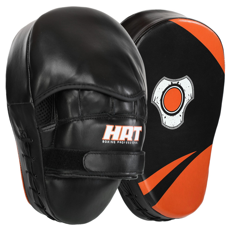 Лапа боксерська вигнута тренувальна PU HARD TOUCH BO-4251 19x5x25см 2штуки кольори в асортименті