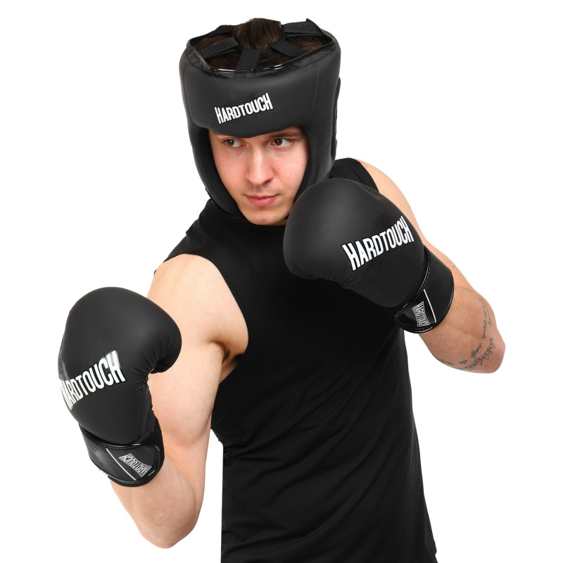 Боксерські рукавиці HARD TOUCH BO-4432 10-14 унцій кольори в асортименті