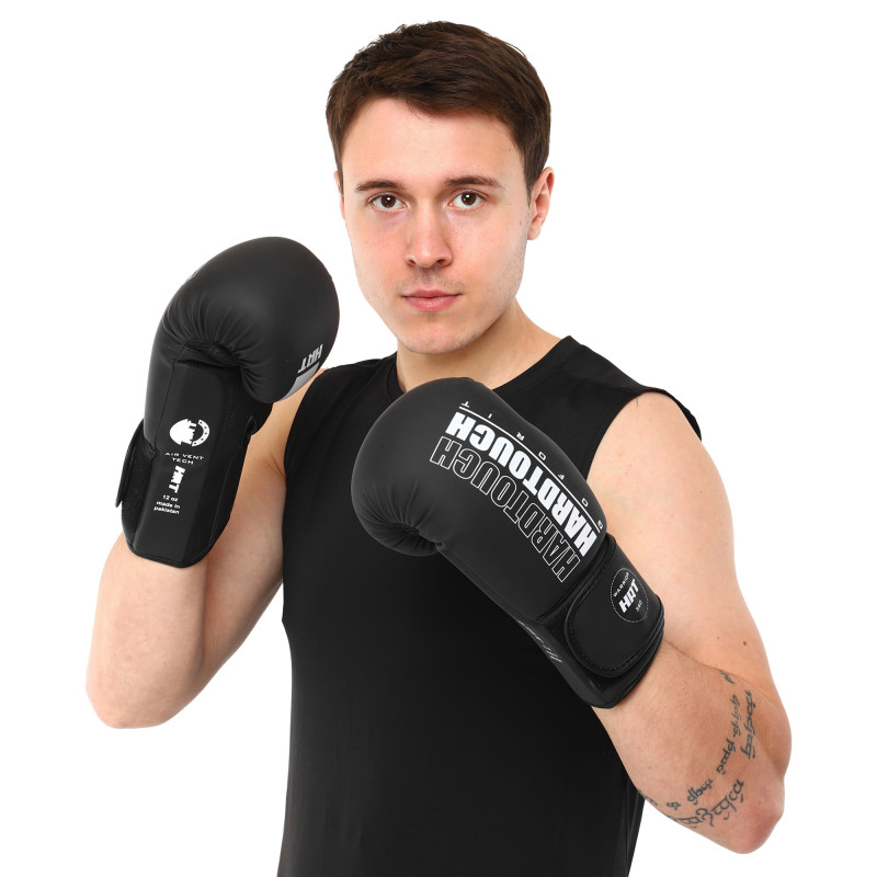 Боксерські рукавиці HARD TOUCH BO-4436 10-14 унцій кольори в асортименті