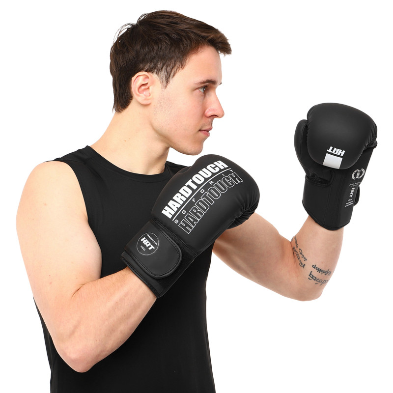 Боксерські рукавиці HARD TOUCH BO-4436 10-14 унцій кольори в асортименті