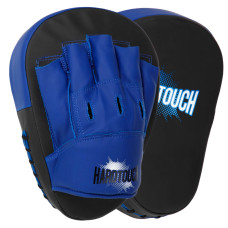 Лапа боксерська вигнута тренувальна PU HARD TOUCH BO-4457 2штуки кольори в асортименті