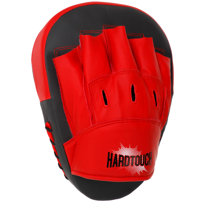 Лапа боксерська вигнута тренувальна PU HARD TOUCH BO-4457 2штуки кольори в асортименті