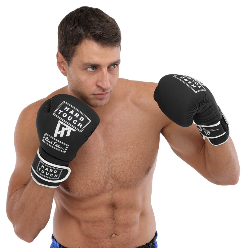 Боксерські рукавиці HARD TOUCH BO-4658 10-14 унцій кольори в асортименті