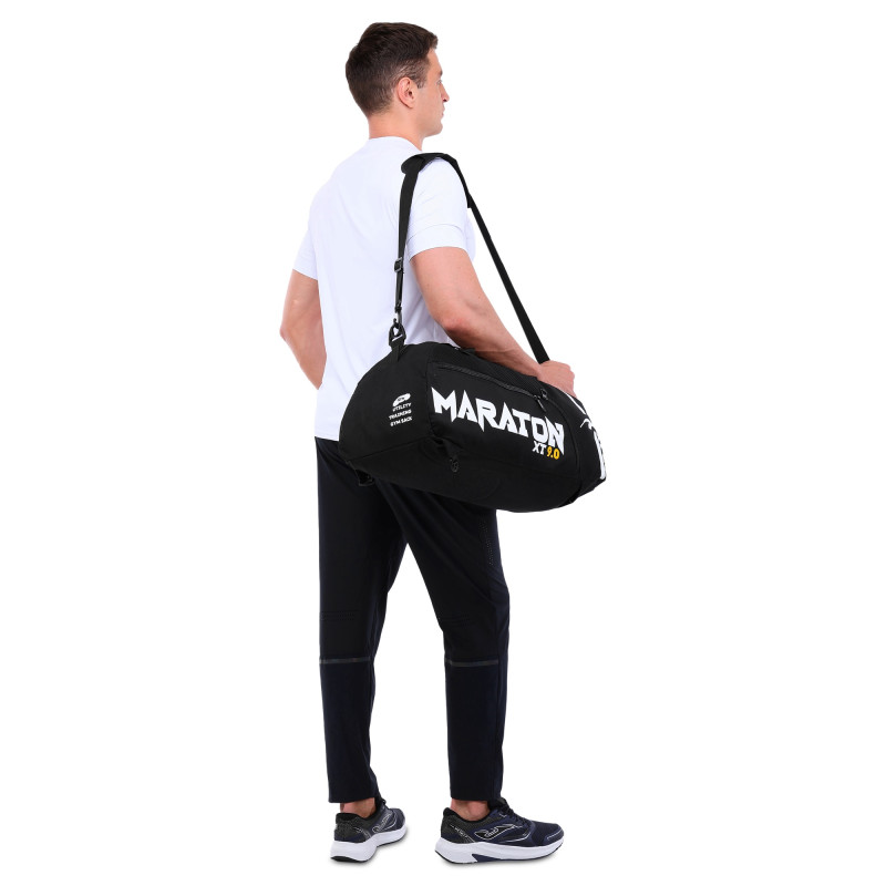 Рюкзак-сумка спортивна 2 в 1 MARATON BO-5112 55x30x25см чорний