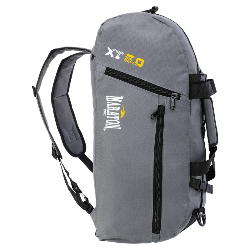 Рюкзак-сумка спортивна 2 в 1 MARATON BO-5116 55x30x25см сірий