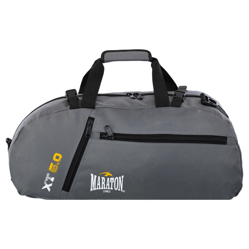 Рюкзак-сумка спортивна 2 в 1 MARATON BO-5116 55x30x25см сірий