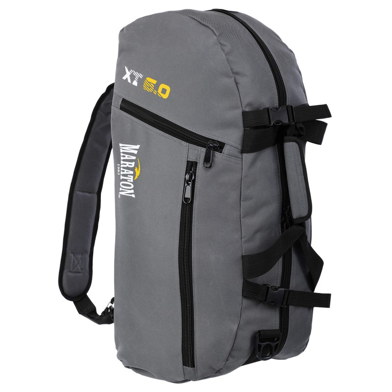Рюкзак-сумка спортивна 2 в 1 MARATON BO-5116 55x30x25см сірий